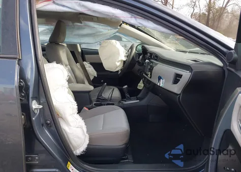 2016 Toyota Corolla Le из США, поврежденный, VIN 2T1BURHE7GC634665